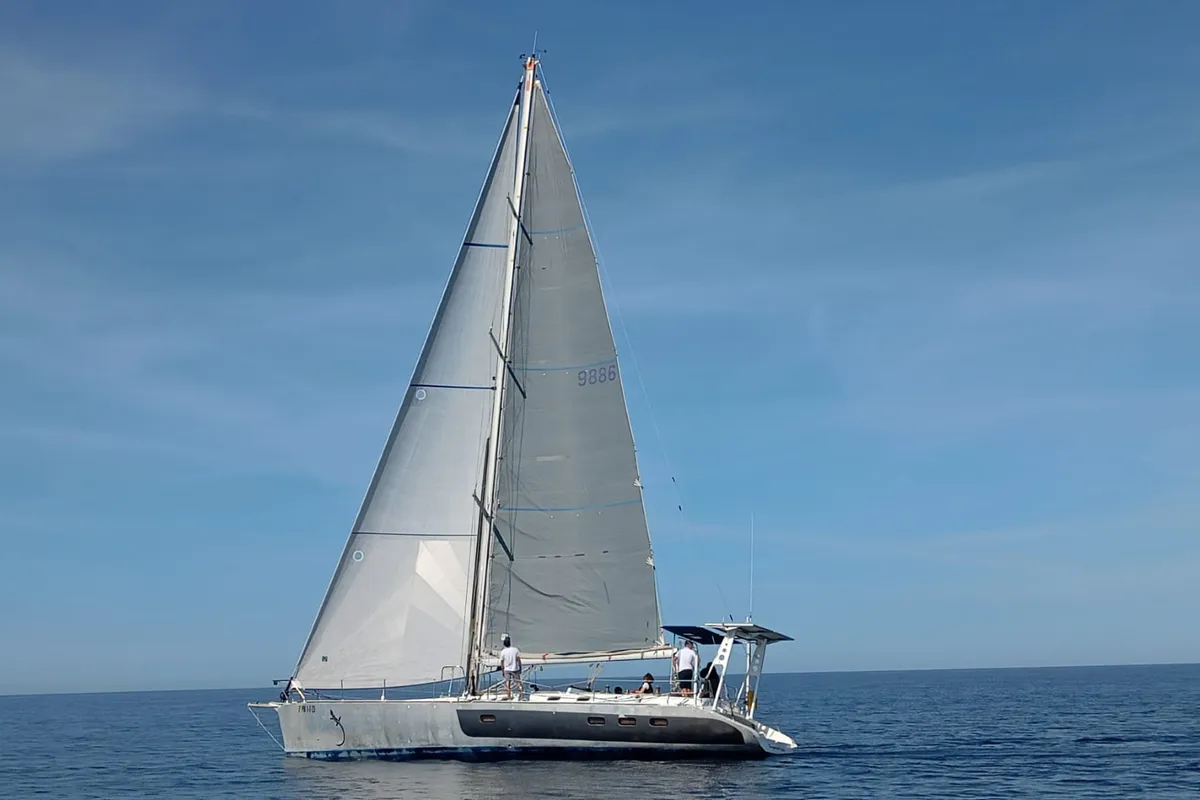 Sargantal Zulu, a Alubat Yachts Cigale 16 sailboat at Port d'Andratx, Spain