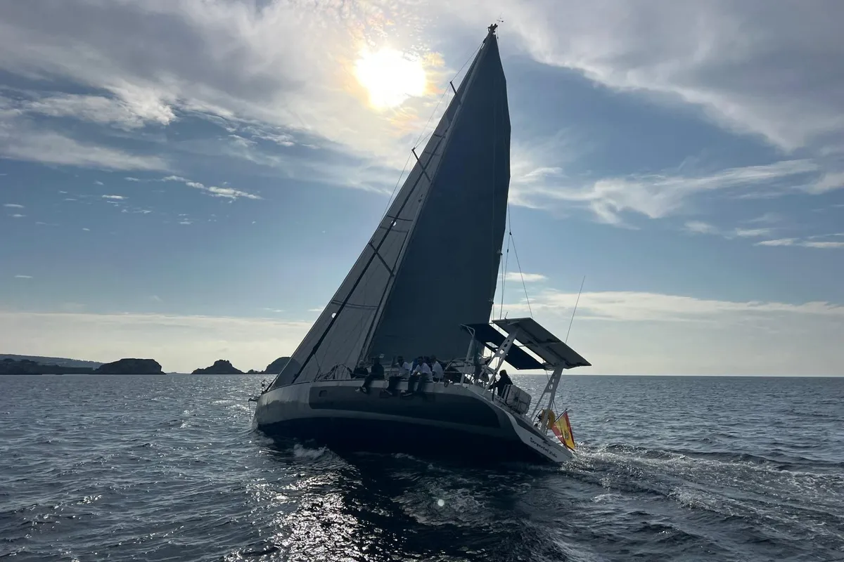 Sargantal Zulu, a Alubat Yachts Cigale 16 sailboat at Port d'Andratx, Spain