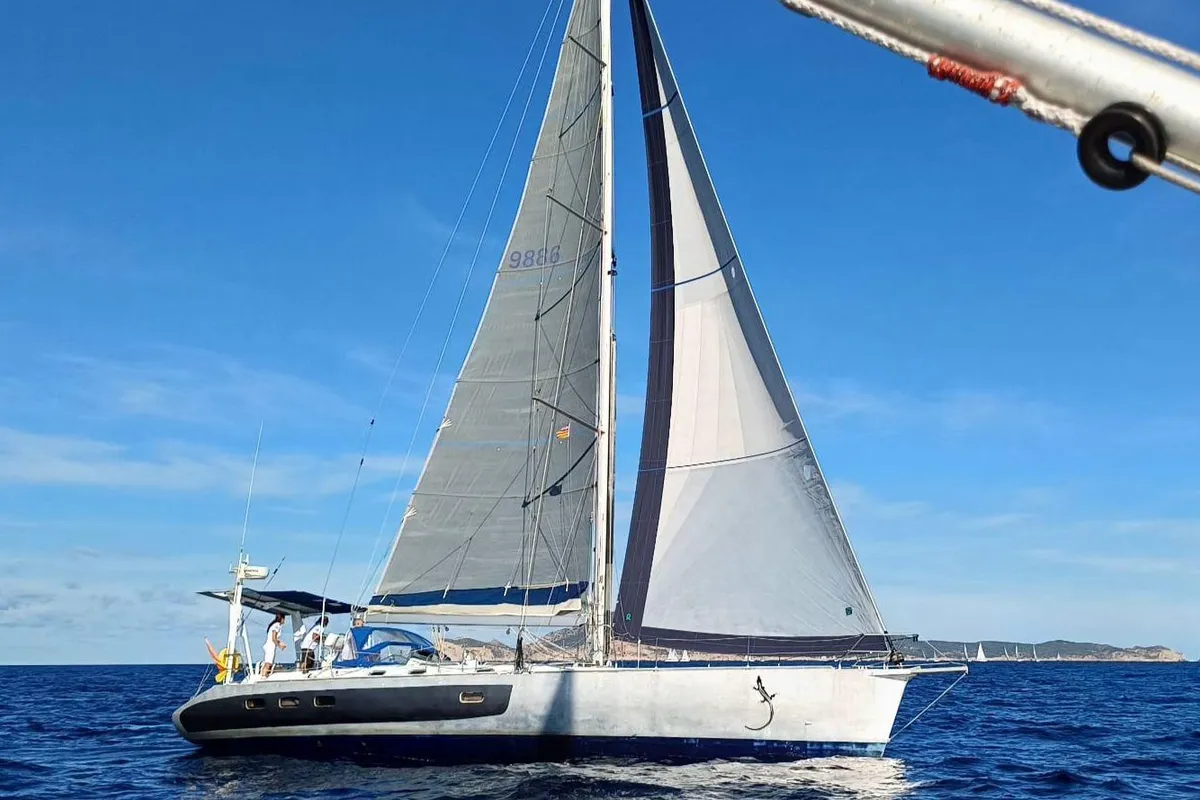 Sargantal Zulu, a Alubat Yachts Cigale 16 sailboat at Port d'Andratx, Spain