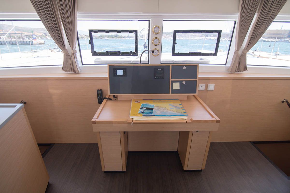 El Presidente 721/2025, a Lagoon 52 F catamaran at Palma de Mallorca, Spain