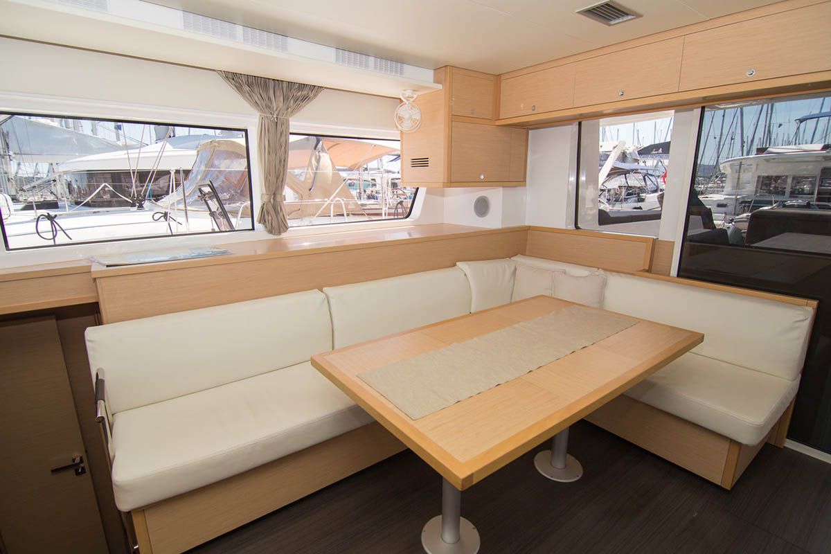El Presidente 721/2025, a Lagoon 52 F catamaran at Palma de Mallorca, Spain