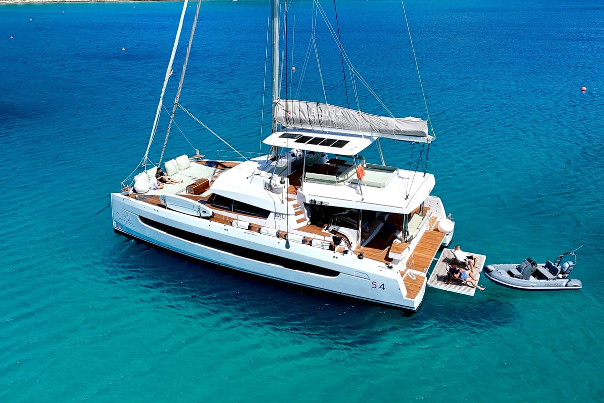 Mastermind, a Bali 5.4 catamaran at Le Marin, France