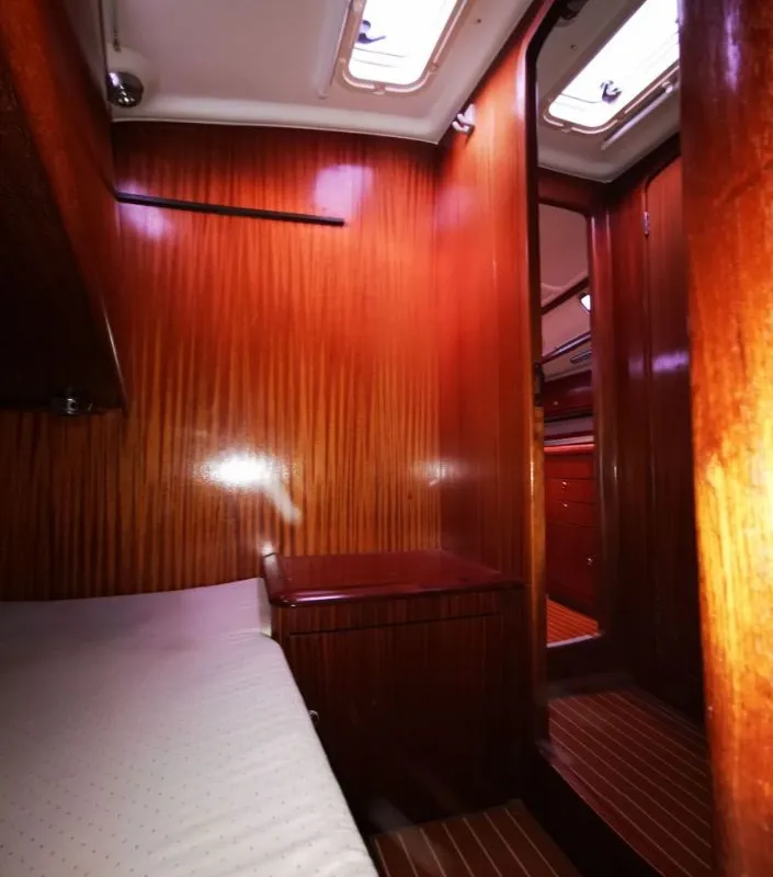 Cabin on Gin, a Bavaria 44 sailboat at Punat, Croatia