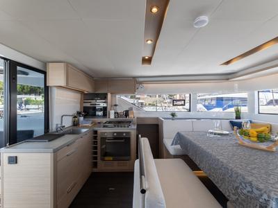 Galley of Negroni, a Lagoon 51 catamaran at Općina Rogoznica, Croatia