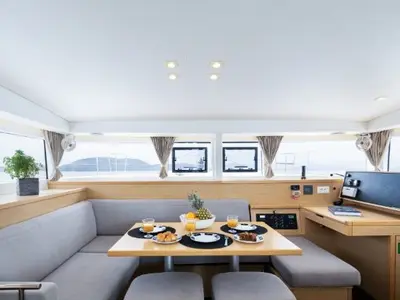 Seaker, a Lagoon Lagoon 400 S2 catamaran at Athens, Greece