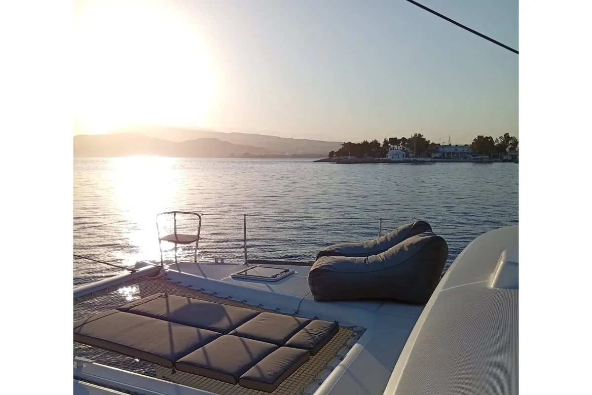 Seaker, a Lagoon Lagoon 400 S2 catamaran at Athens, Greece