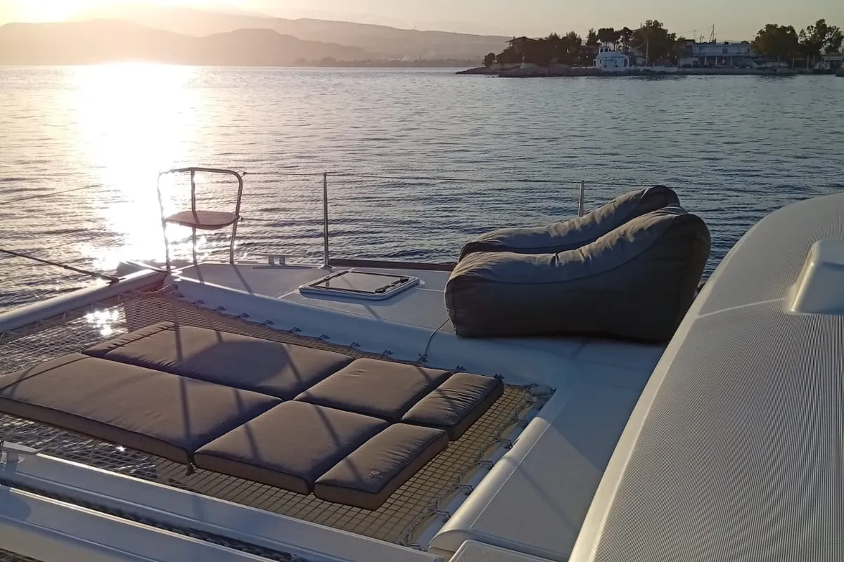 Seaker, a Lagoon Lagoon 400 S2 catamaran at Athens, Greece