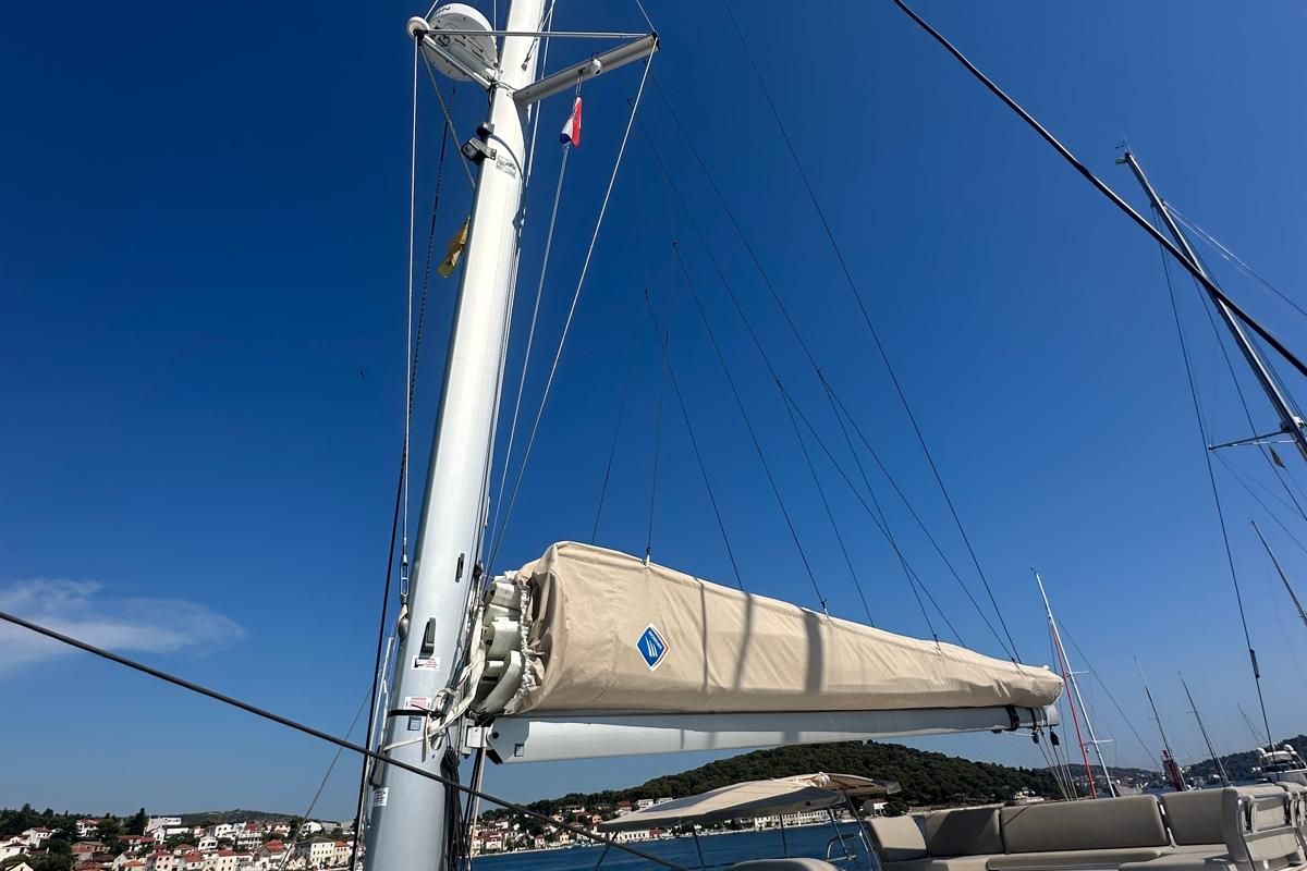 Protea, a Fountaine Pajot Elba 45 catamaran at Općina Rogoznica, Croatia