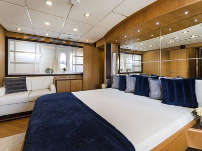 Cabin on Auri, a Abacus Marine Abacus 70 yacht at Port d'Andratx, Spain