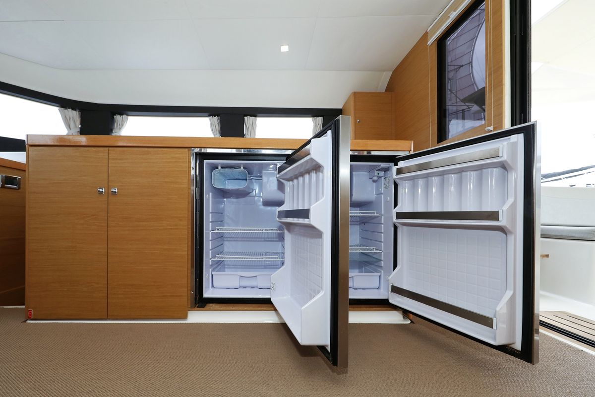 Galley of Believe, a Dufour 48 Catamaran catamaran at Grad Vodice, Croatia