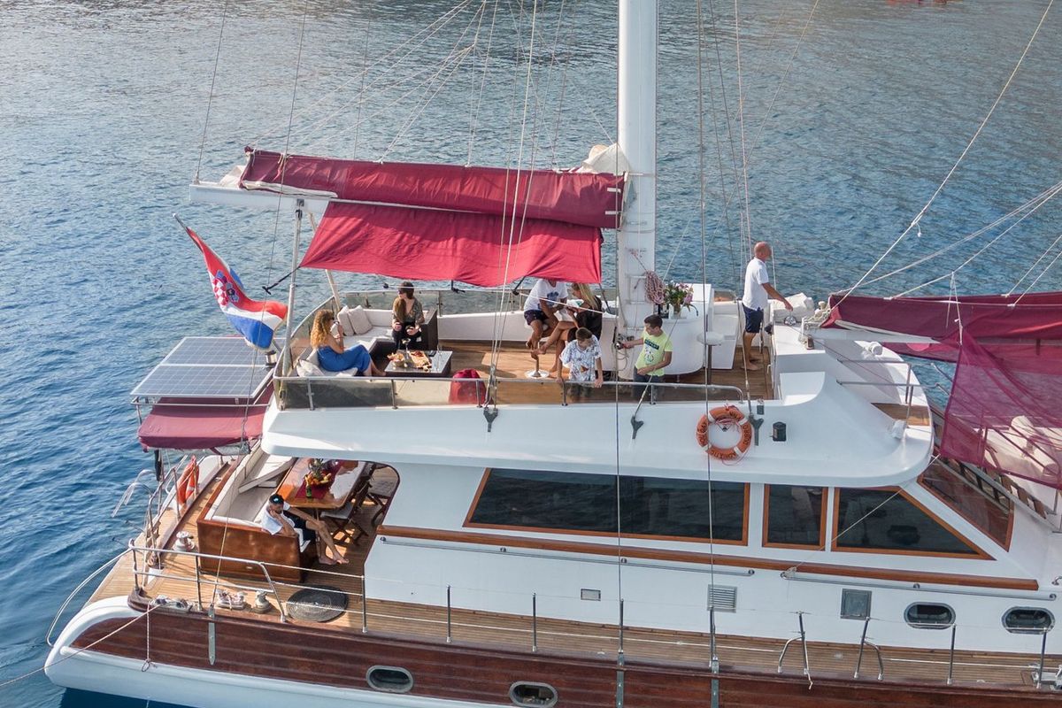 Adriatic Holiday, a Custom Made Adriatic Holiday yacht at Srebreno, Croatia