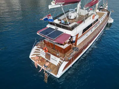 Adriatic Holiday, a Custom Made Adriatic Holiday yacht at Srebreno, Croatia