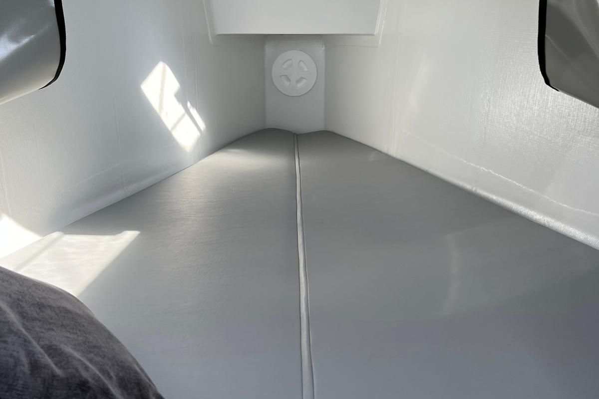 Cabin on Suferina, a Beneteau First 27 sailboat at Split, Croatia