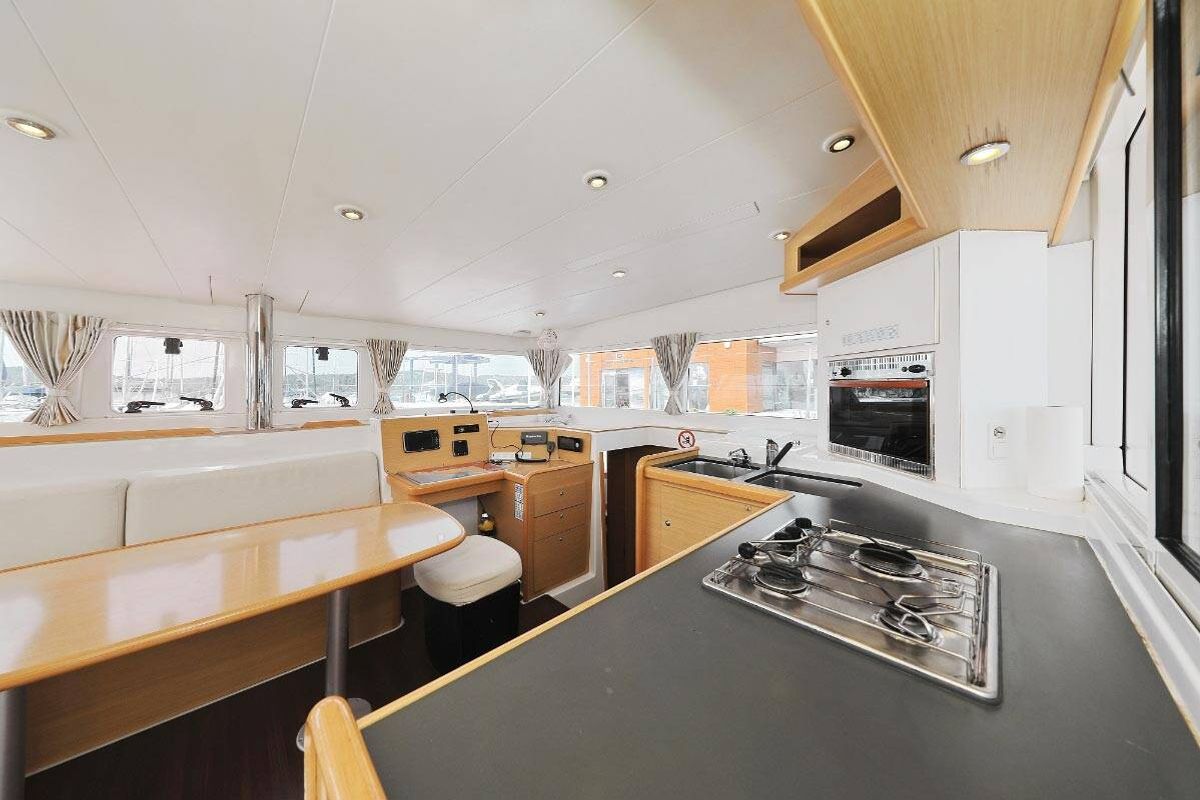Galley of Caribbean, a Lagoon 400 catamaran at Općina Medulin, Croatia