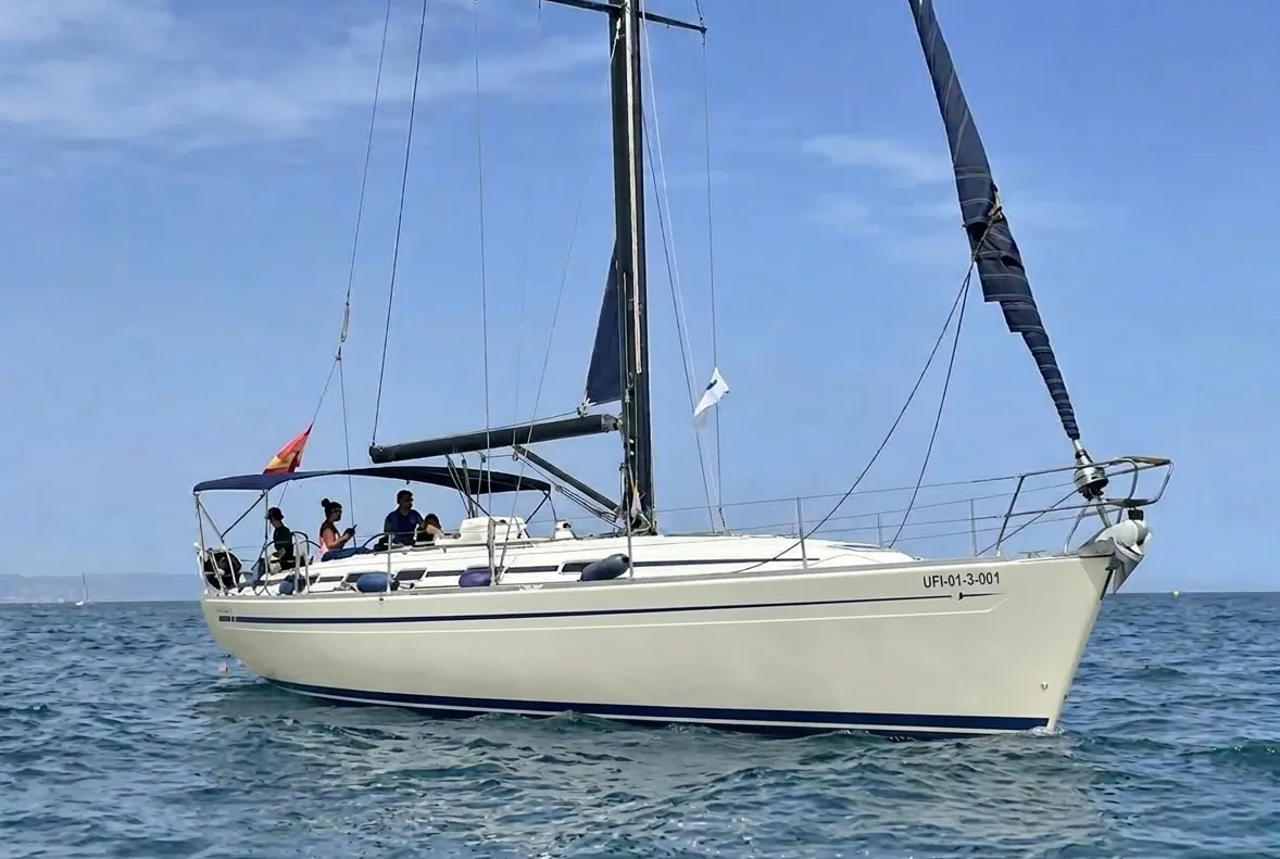Julia Tercer, a Bavaria Bavaria 49 sailboat at Barcelona, Spain