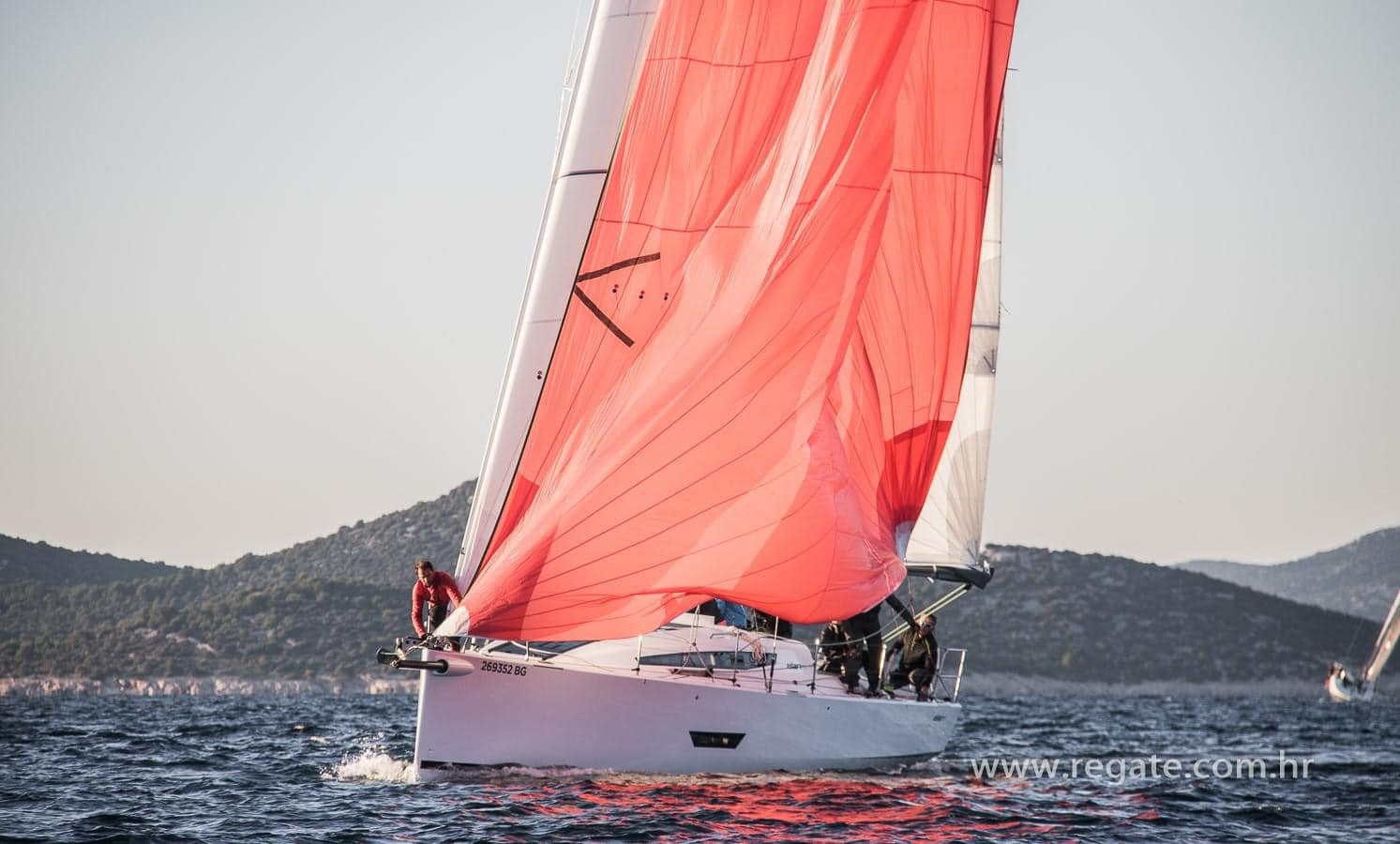 Elaya, a Elan E5 sailboat at Grad Biograd na Moru, Croatia