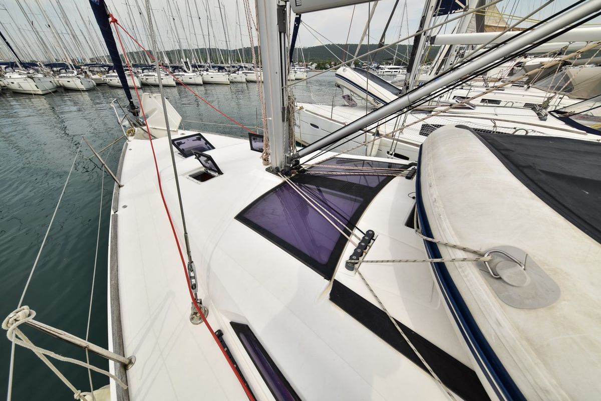 Stella, a Dufour 410 GL sailboat at Općina Sukošan, Croatia