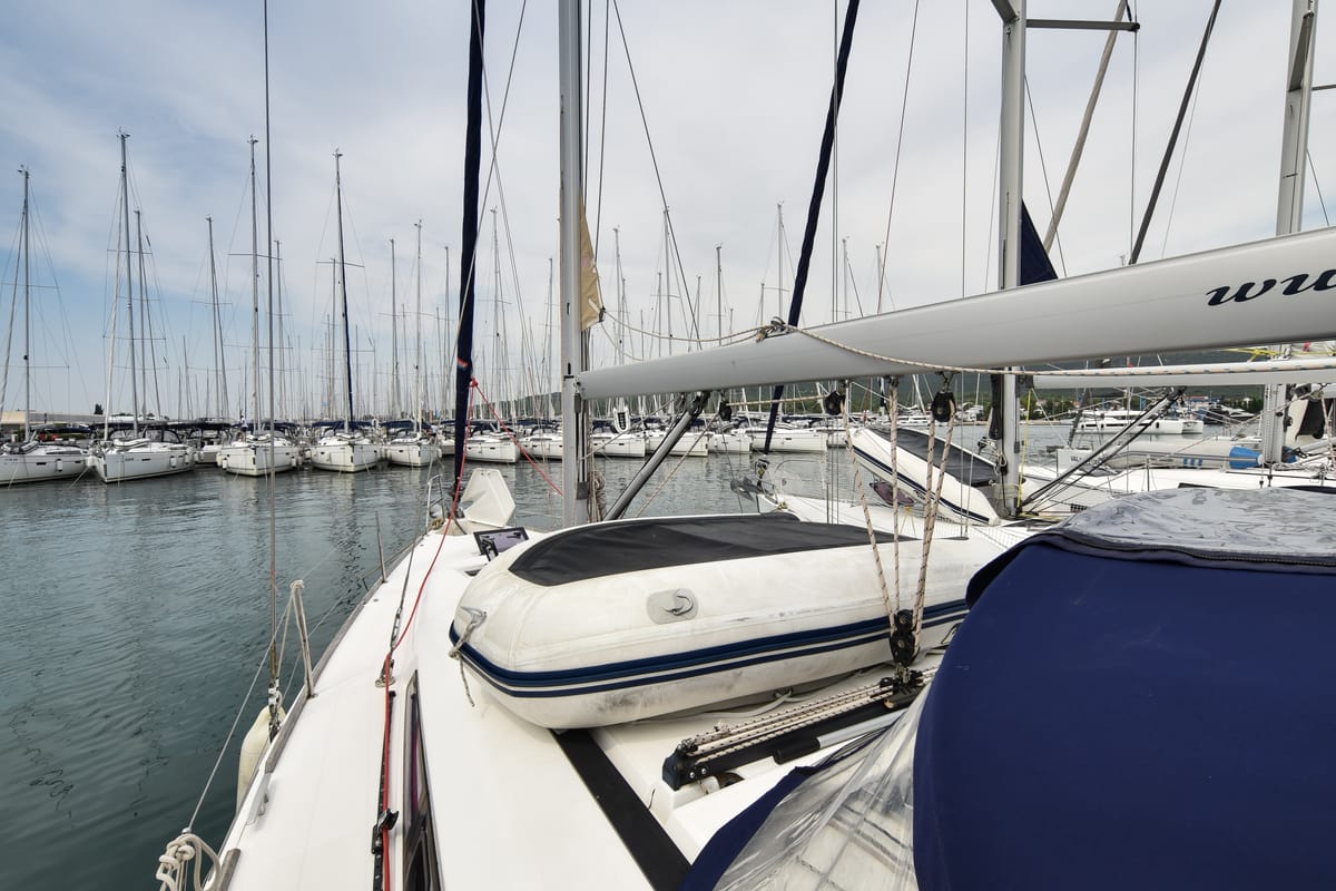 Stella, a Dufour 410 GL sailboat at Općina Sukošan, Croatia
