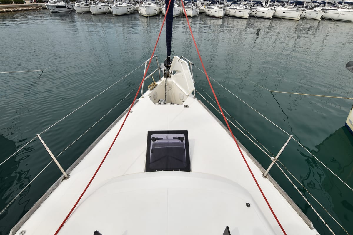 Stella, a Dufour 410 GL sailboat at Općina Sukošan, Croatia