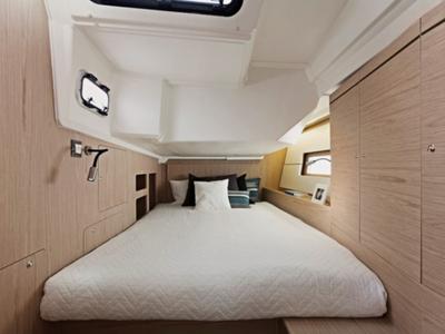 Cabin on Utopia, a Beneteau Oceanis 46.1 sailboat at Volos Municipality, Greece