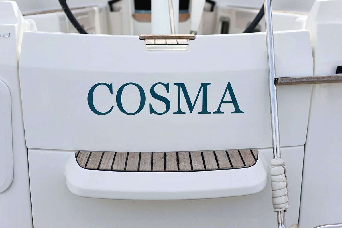 Cosma, a Jeanneau Sun Odyssey 33i sailboat at Grad Biograd na Moru, Croatia