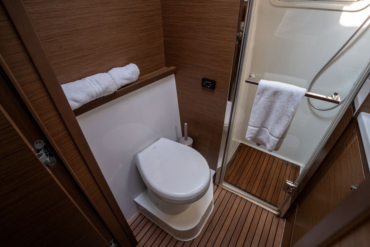 Head on Fico - Premium line , a Lagoon 52F catamaran at Castellammare del Golfo, Italy