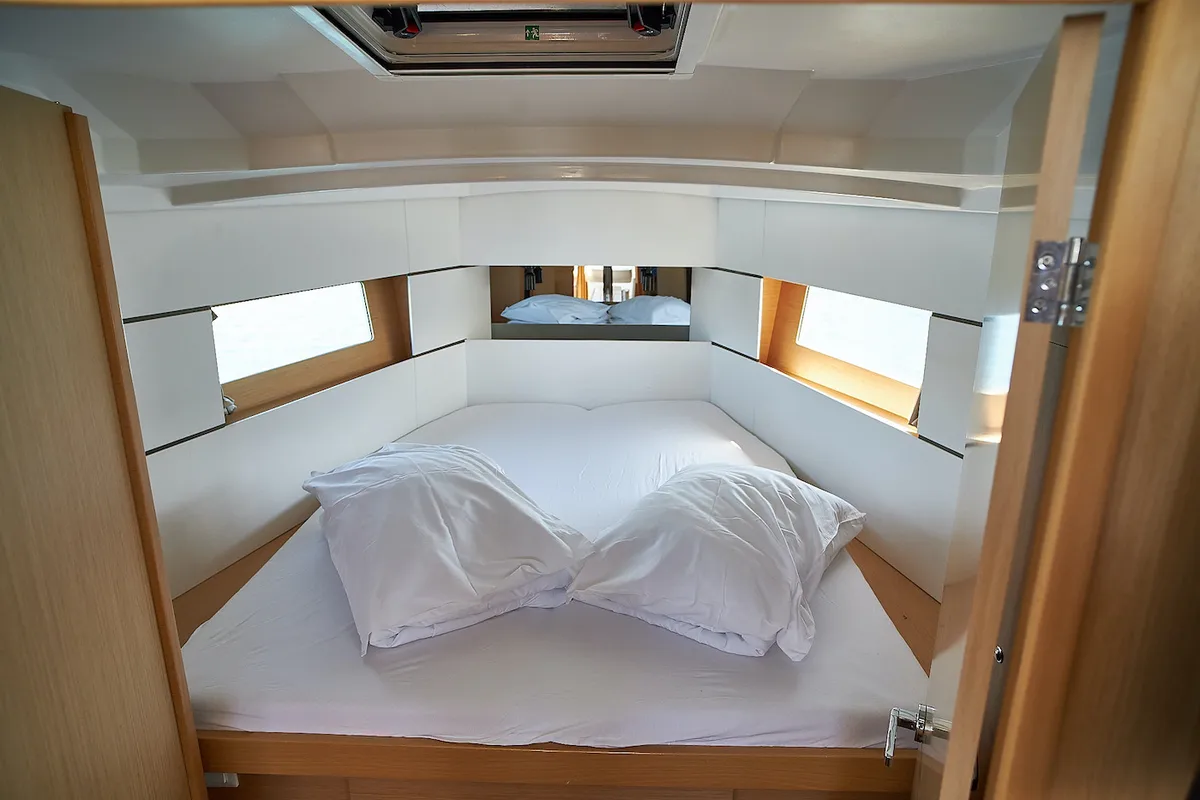 Mici, a Beneteau Oceanis 38.1 sailboat at Grad Biograd na Moru, Croatia