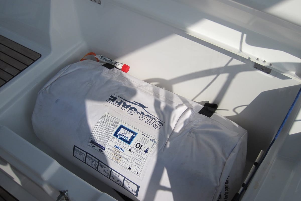 Stella, a Beneteau Oceanis 41.1 sailboat at Capo d'Orlando, Italy