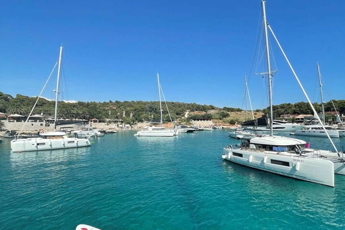 Adriatic Tiger, a Lagoon 620 catamaran at Split, Croatia