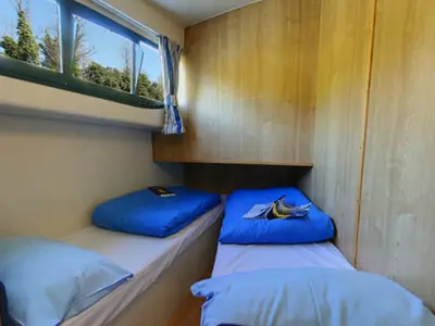 Cabin on Elegance, a Cygnet Elegance motorboat at Vinkeveen, Netherlands