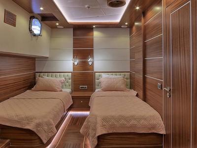 Cabin on Dragon Fly, a Gulet Custom built 183 yacht at Bodrum, Turkey