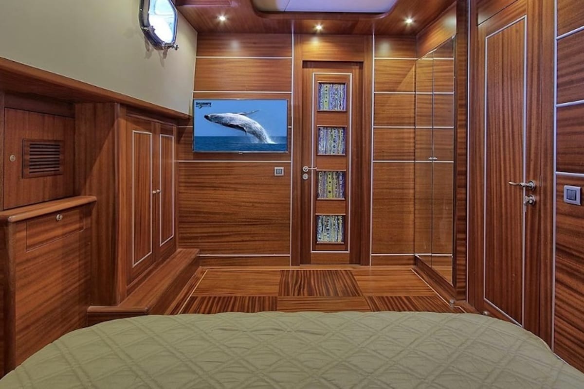 Cabin on Dragon Fly, a Gulet Custom built 183 yacht at Bodrum, Turkey