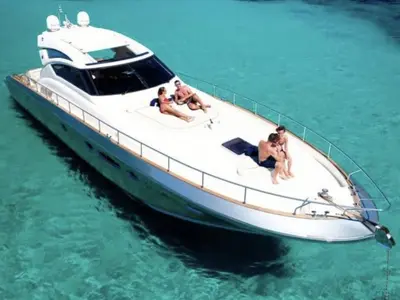 Pa' Que' Mas, a Cayman Cayman 55 catamaran at Salerno, Italy