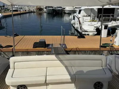 Pa' Que' Mas, a Cayman Cayman 55 catamaran at Salerno, Italy