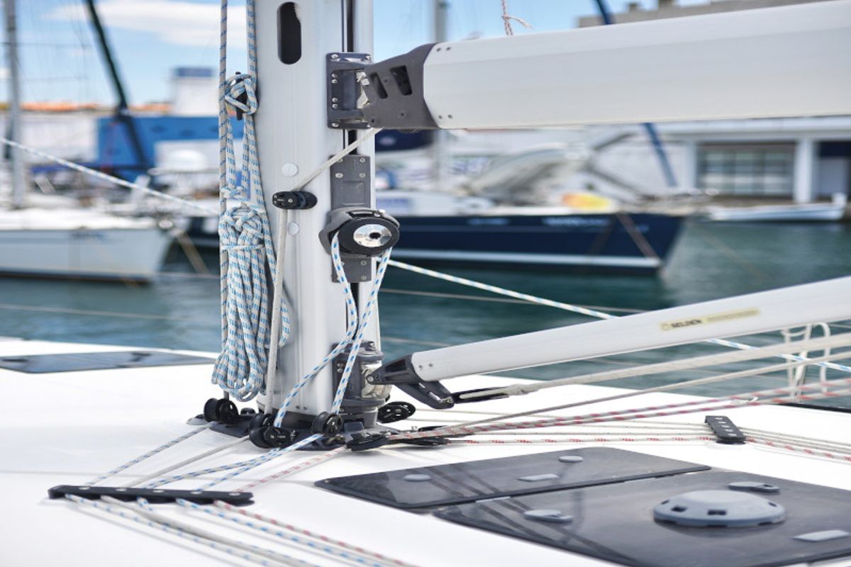 TICIJA, a Bavaria Cruiser 46 sailboat at Zadar, Croatia