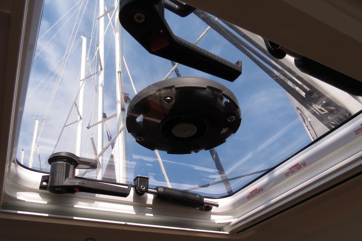 Sarita, a Jeanneau Sun Odyssey 349 sailboat at Fethiye, Turkey