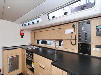 Galley of Bliss, a Hanse Yachts Hanse 460 sailboat at Grad Kaštela, Croatia