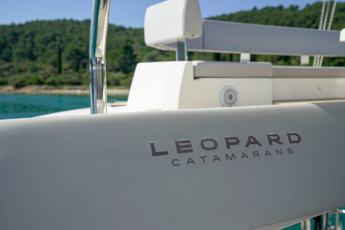 Manaphy, a Leopard 45 catamaran at Seget Donji, Croatia