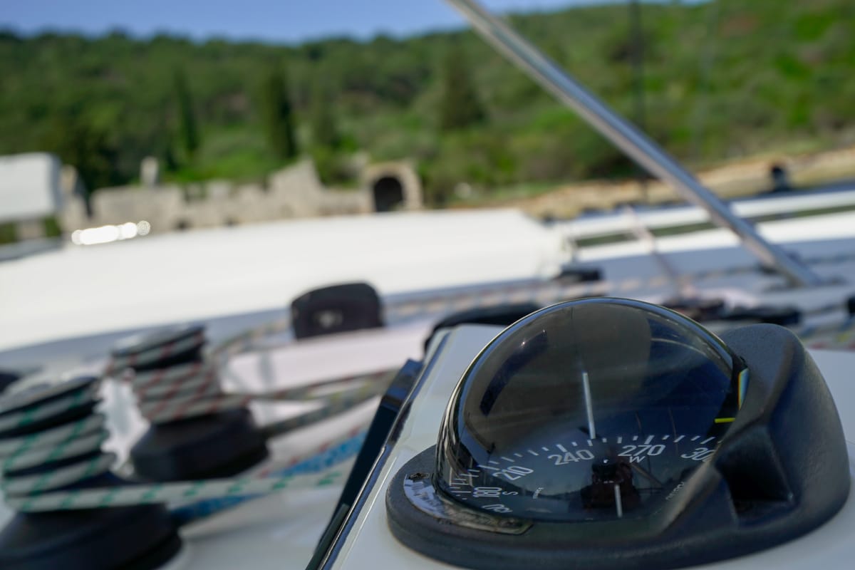 Manaphy, a Leopard 45 catamaran at Seget Donji, Croatia