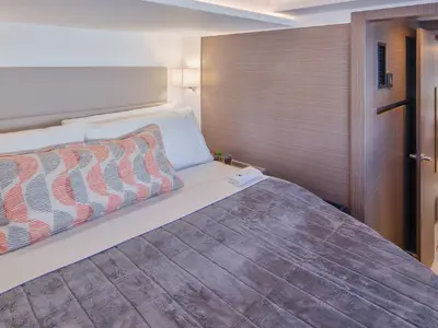 Cabin on Moorings 464PC Club, a Leopard 46PC catamaran at Road Town, British Virgin Islands