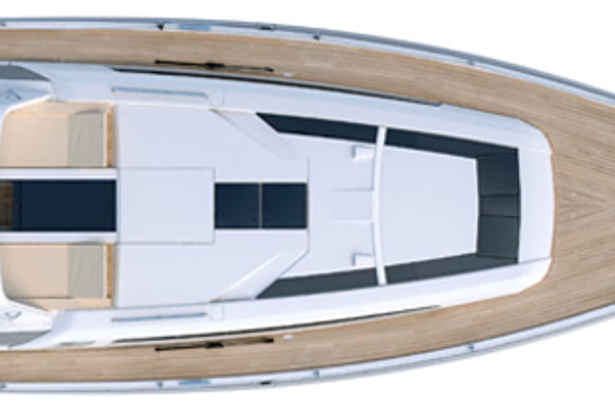 Psari, a Beneteau Oceanis 51.1 sailboat at Mykonos, Greece