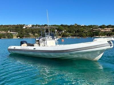 Exterior view of Cap Sun 2023, a Gulet Motorboat motorboat at Poltu Quatu, Italy