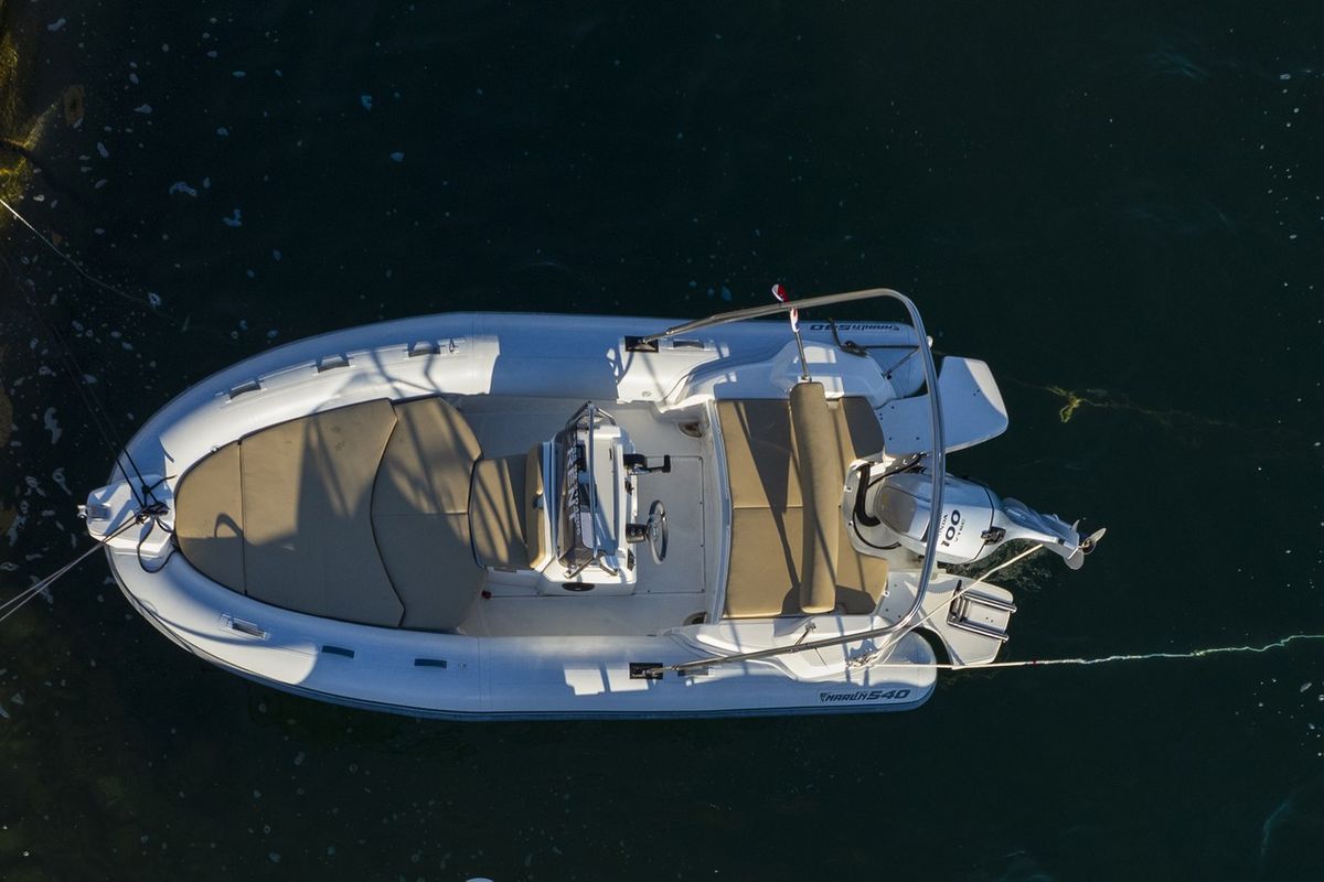 NN, a Marlin 540 rib at Grad Šibenik, Croatia