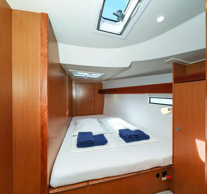 Star Doris , a Bavaria Cruiser 45 sailboat at Punat, Croatia