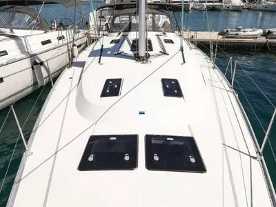 Star Doris , a Bavaria Cruiser 45 sailboat at Punat, Croatia