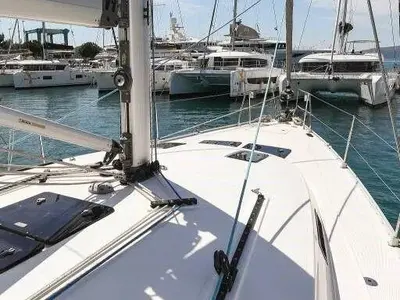 Star Doris , a Bavaria Cruiser 45 sailboat at Punat, Croatia