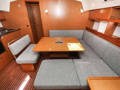 Galley of Star Doris, a Bavaria Cruiser 45 sailboat at Punat, Croatia