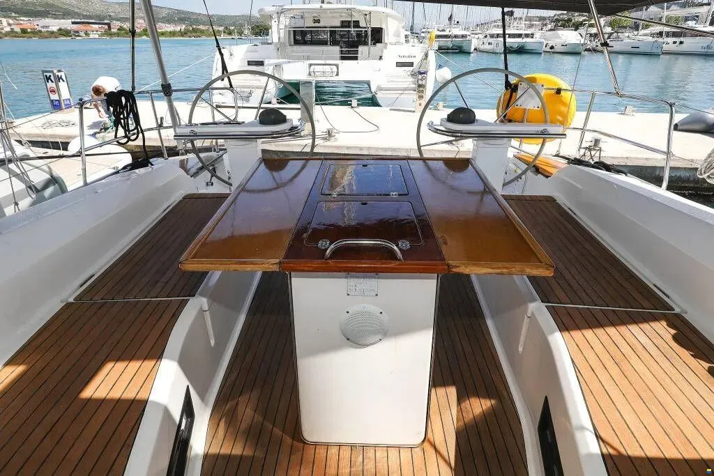 Star Doris , a Bavaria Cruiser 45 sailboat at Punat, Croatia