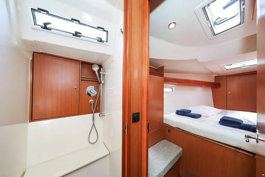 Star Doris , a Bavaria Cruiser 45 sailboat at Punat, Croatia