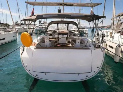 Star Doris , a Bavaria Cruiser 45 sailboat at Punat, Croatia